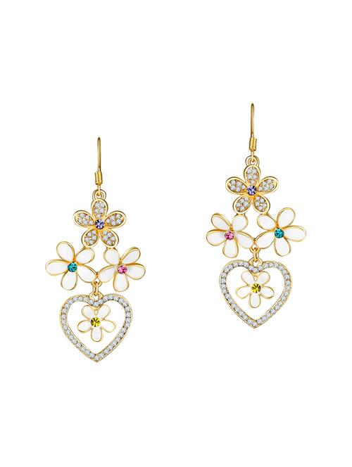multi colored copper drop earrings - 14445156 - Very Small Image - 1