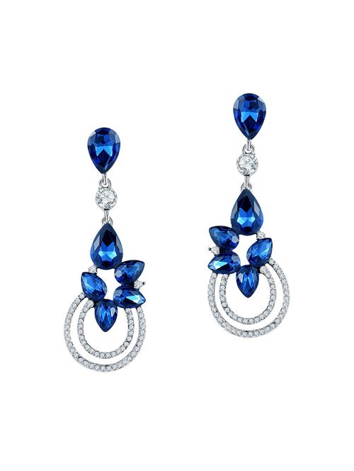 blue copper drop earrings - 14445174 - Very Small Image - 1