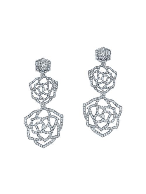 silver copper drop earrings - 14445246 - Very Small Image - 1
