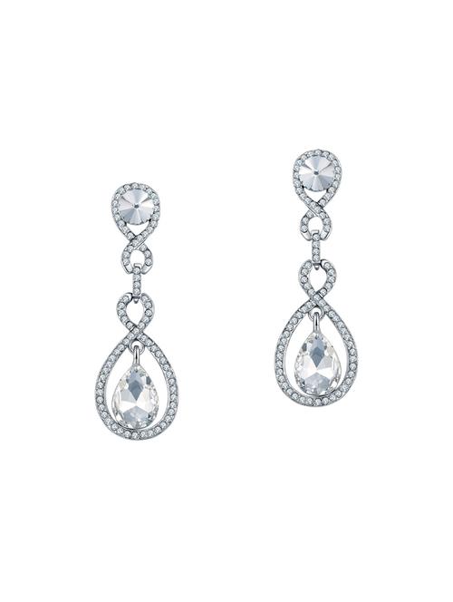 white copper drop earrings - 14445249 - Very Small Image - 1