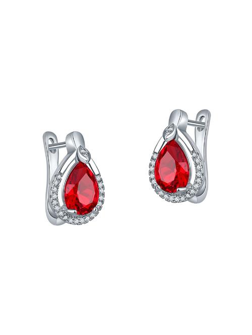 red studs earring - 14445341 - Very Small Image - 1