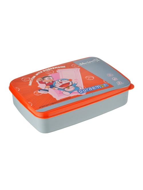 doraemon plastic lunch box - 14445480 - Very Small Image - 1