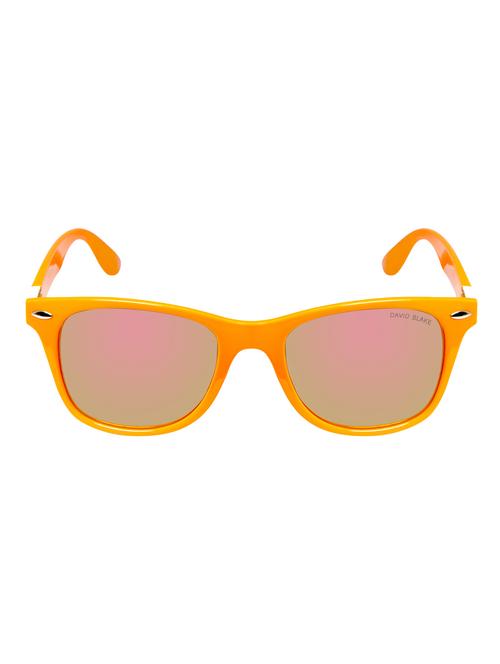 david blake purple wayfarer mirrored uv protection sunglass - 14448299 - Very Small Image - 1