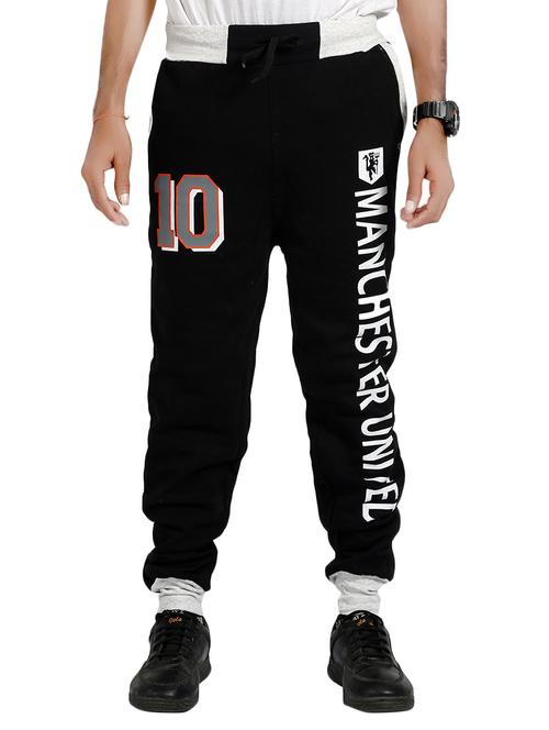 black cotton full length jogger - 14448798 - Very Small Image - 1