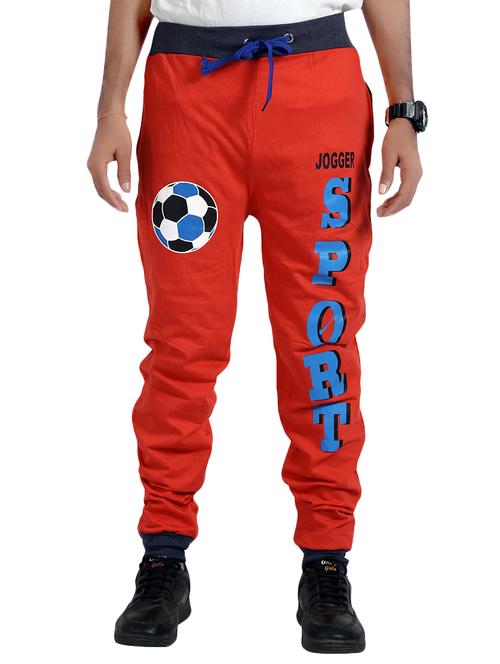 orange cotton full length jogger - 14448818 - Very Small Image - 1