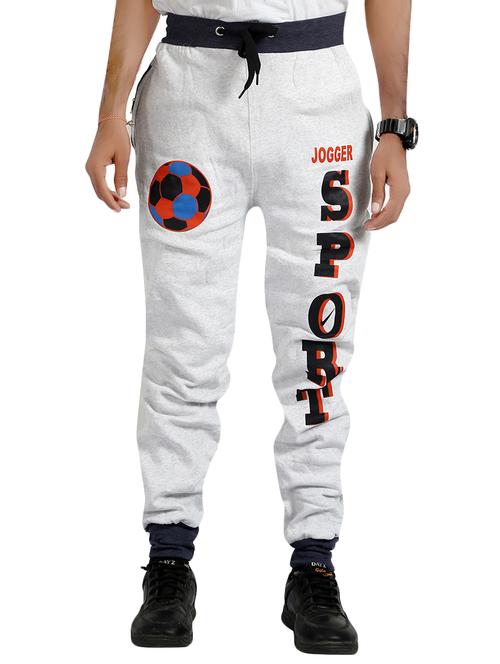 white cotton full length jogger - 14448820 - Very Small Image - 1