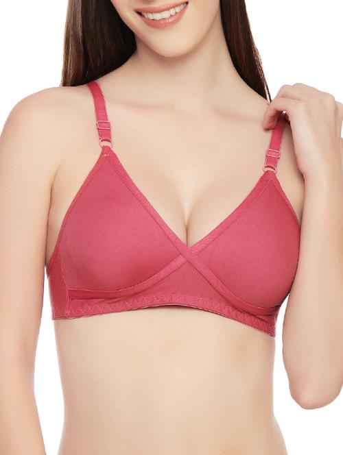 lightly padded solid bra - 14449591 - Very Small Image - 1