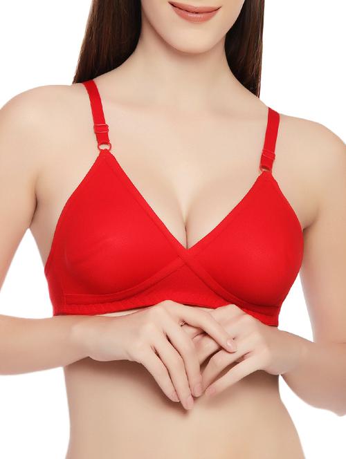 lightly padded solid bra - 14449594 - Very Small Image - 1