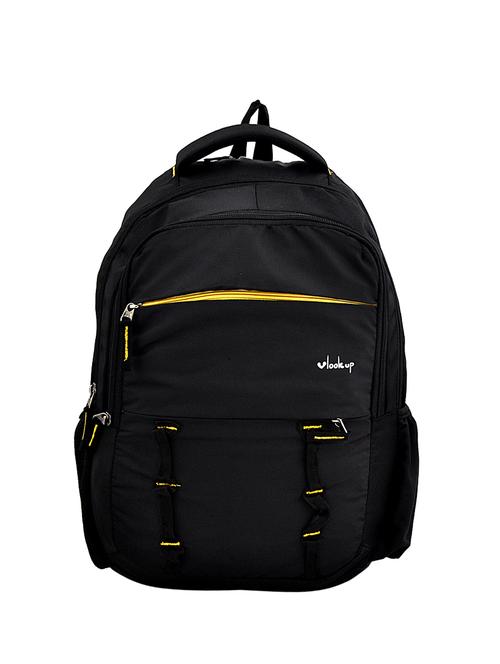 black polyester backpack - 14449738 - Very Small Image - 1