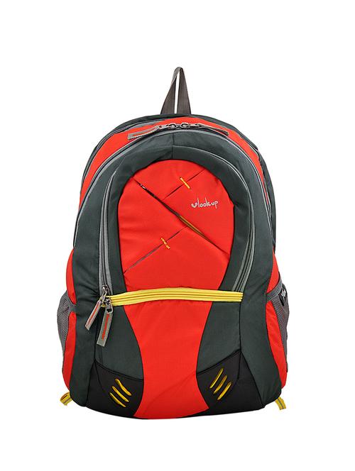 orange polyester backpack - 14449743 - Very Small Image - 1