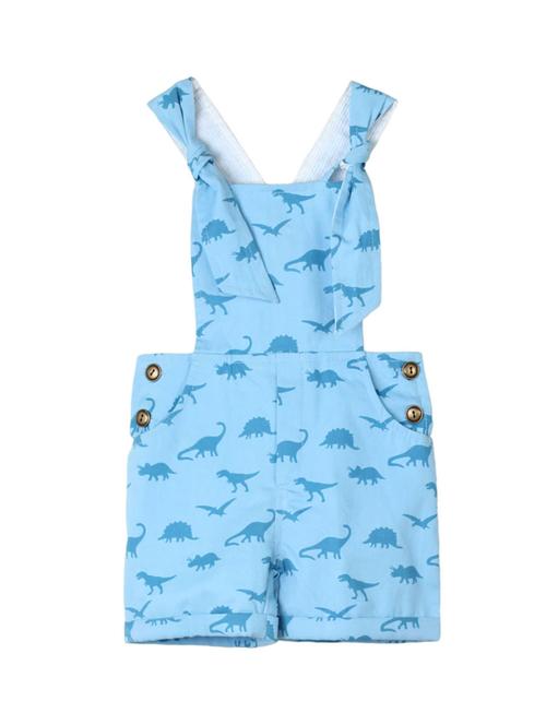 blue cotton dungaree - 14450116 - Very Small Image - 1
