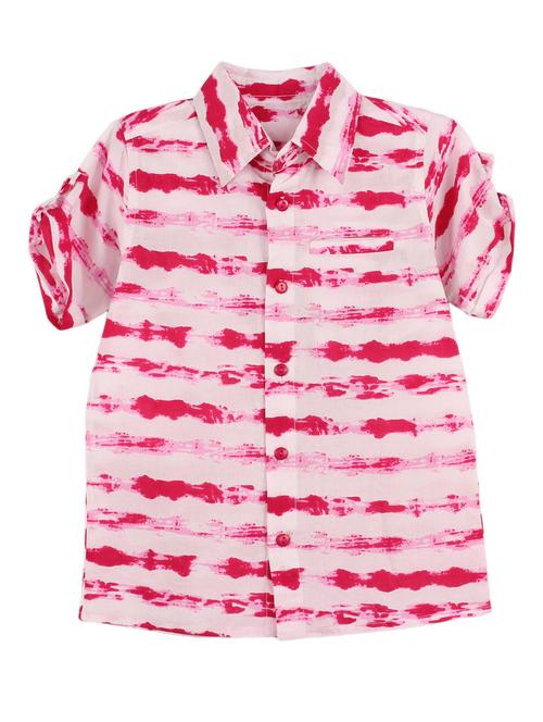 red cotton shirt - 14450173 - Very Small Image - 1
