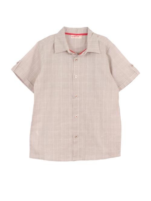 pink cotton shirt - 14450174 - Very Small Image - 1