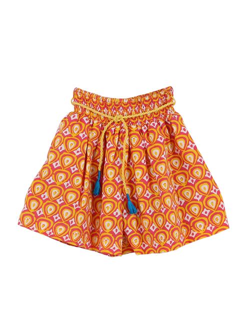 orange cotton shorts - 14450181 - Very Small Image - 1