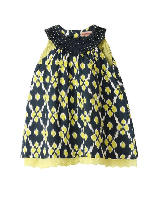 black viscose frock - 14450218 - Very Small Image - 1