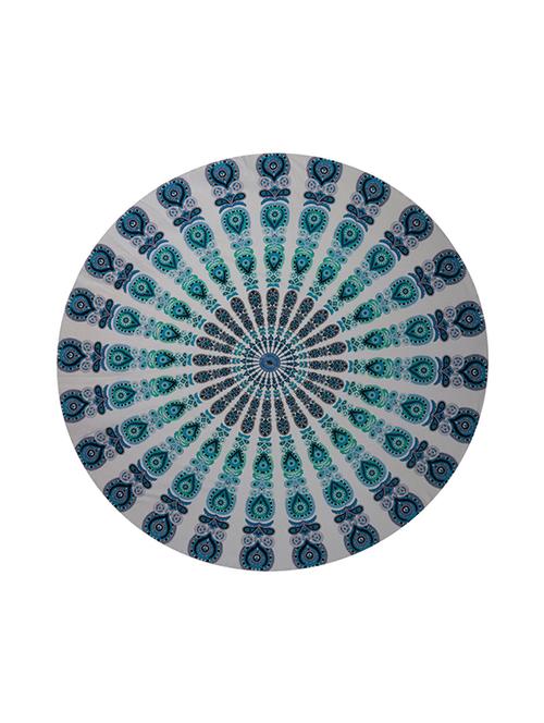 cotton printed table cloth/mandala tapestry - 14452134 - Very Small Image - 1