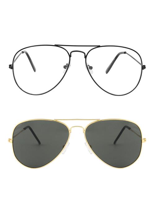 zyaden combo of 2 full rim sunglasses - 14452181 - Very Small Image - 1
