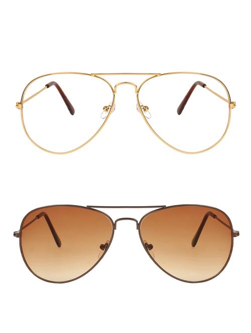 zyaden combo of 2 full rim sunglasses - 14452199 - Very Small Image - 1