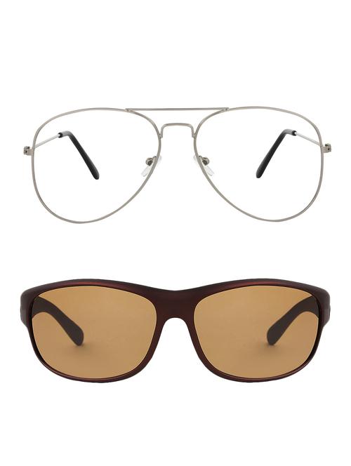 zyaden combo of 2 full rim sunglasses - 14452231 - Very Small Image - 1