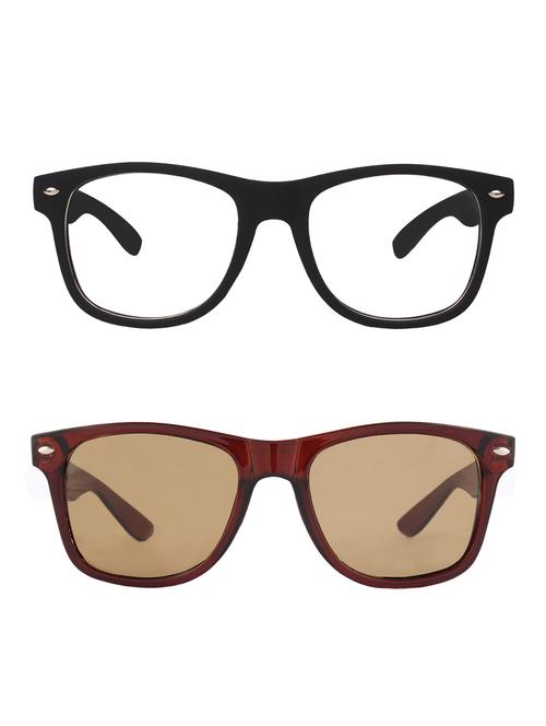 zyaden combo of 2 full rrim sunglasses - 14452242 - Very Small Image - 1