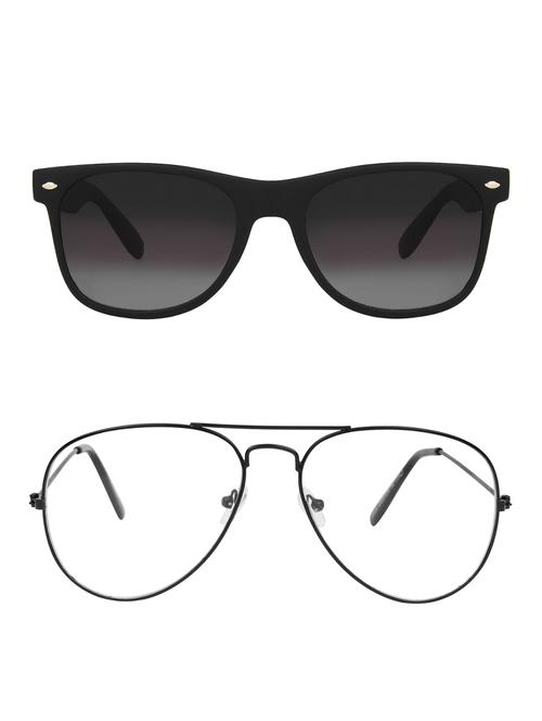zyaden full rim aviator sunglasses set of 2 - 14452278 - Very Small Image - 1