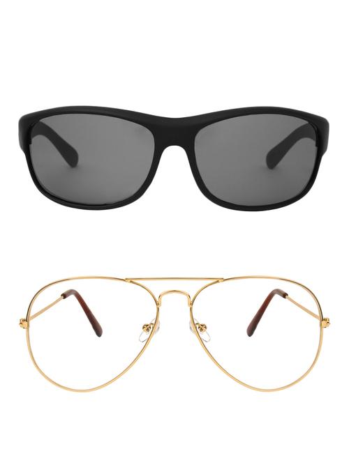 zyaden full rim aviator sunglasses set of 2 - 14452295 - Very Small Image - 1
