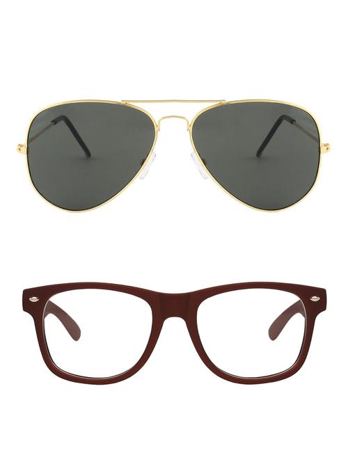 zyaden full rim sunglasses set of 2 - 14452335 - Very Small Image - 1