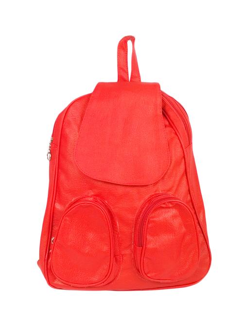 red cotton backpack - 14453911 - Very Small Image - 1
