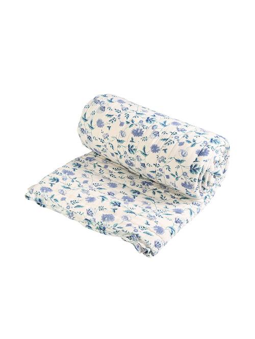 tradional jaipuri printed single bed winter quilt - 14455185 - Very Small Image - 1