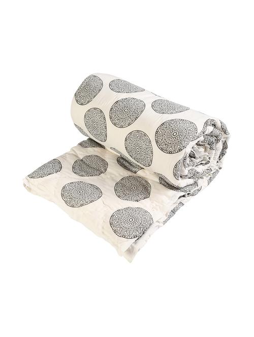 tradional jaipuri printed double bed winter quilt - 14455192 - Very Small Image - 1