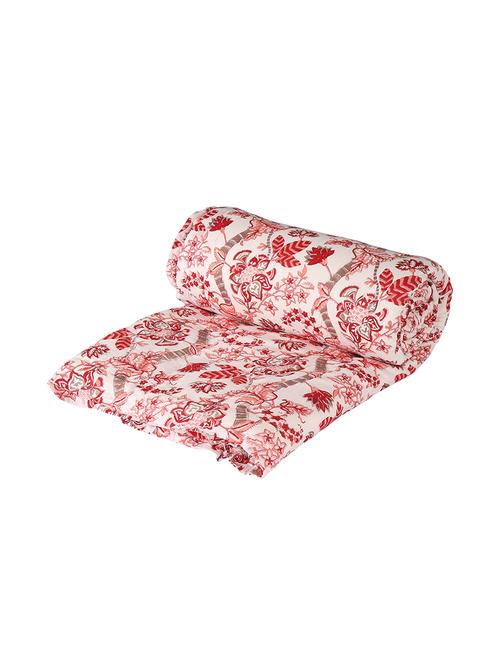 tradional jaipuri printed single bed winter quilt - 14455199 - Very Small Image - 1
