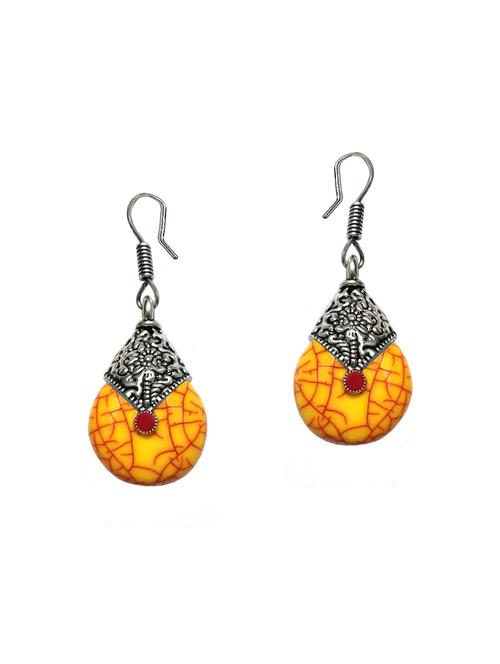 yellow drop earrings - 14456941 - Very Small Image - 1