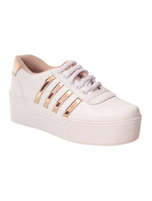 nude lace-up sneaker - 14457064 - Very Small Image - 1