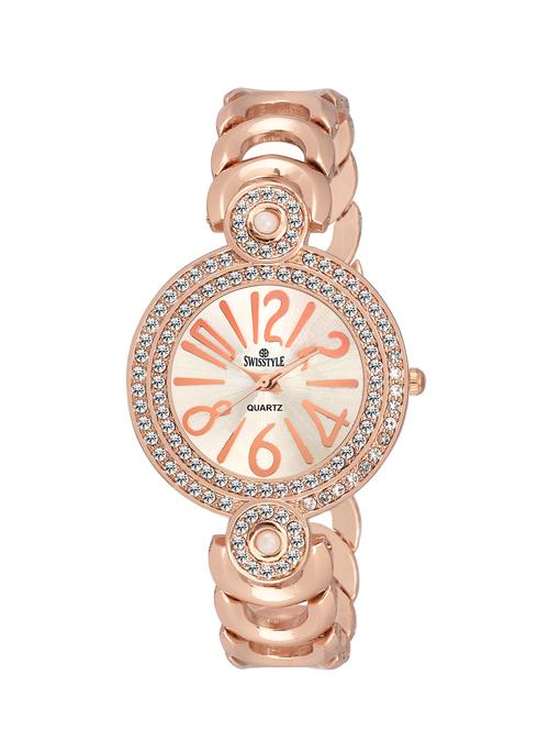 swisstyle swiss designer dial ladies anolog watch - 14458698 - Very Small Image - 1