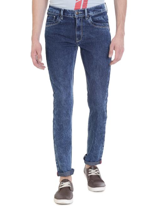 blue cotton jeans - 14459144 - Very Small Image - 1