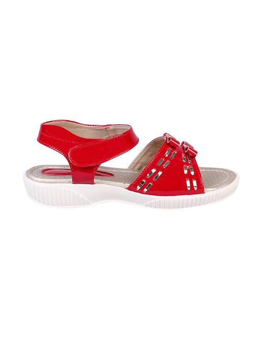 red leatherette sandal - 14459977 - Very Small Image - 1