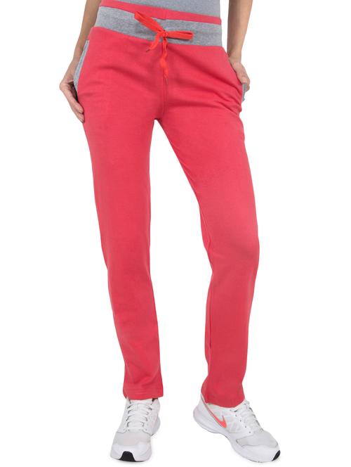 pink cotton track pant - 14463217 - Very Small Image - 1