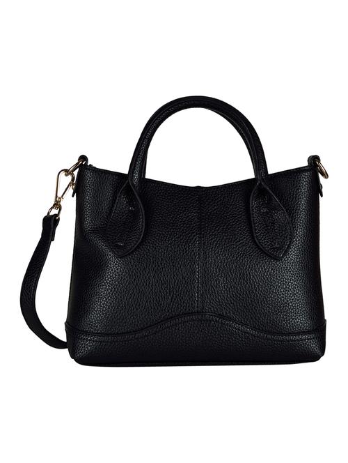 black leatherette regular handbag - 14464079 - Very Small Image - 1