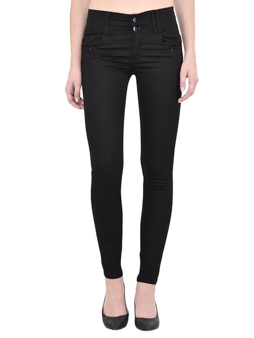 black solid jeggings - 14464504 - Very Small Image - 1