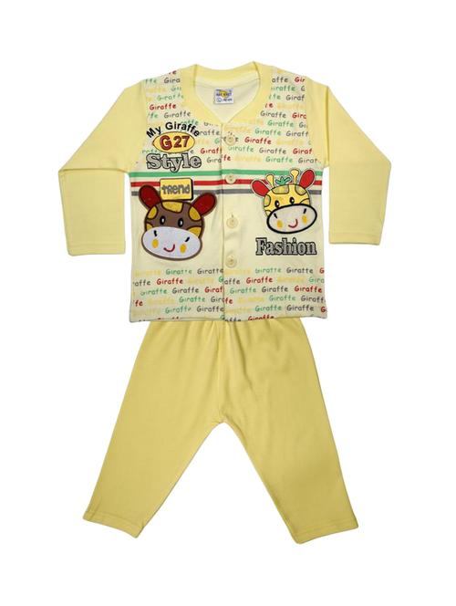 yellow cotton full length sets - 14467551 - Very Small Image - 1