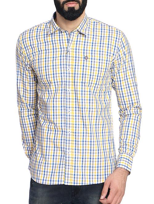 multi colored cotton blend casual shirt - 14467800 - Very Small Image - 1