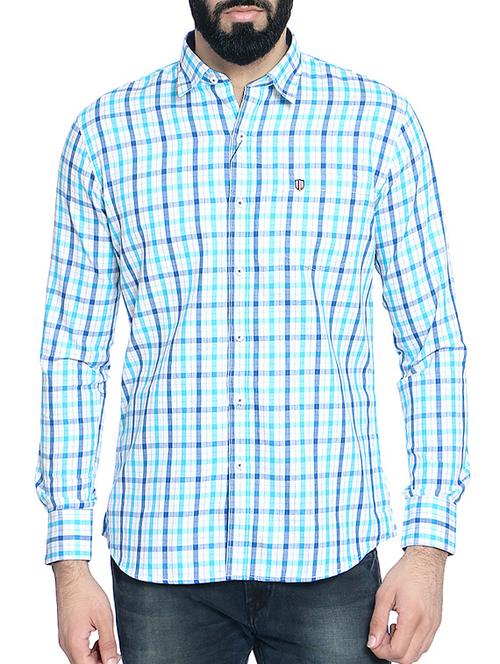 multi colored cotton blend casual shirt - 14467807 - Very Small Image - 1