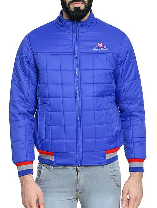 blue nylon bomber jacket - 14467839 - Very Small Image - 1