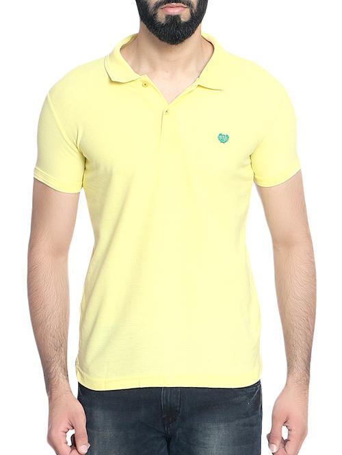 yellow cotton t-shirt - 14467882 - Very Small Image - 1
