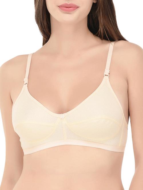 bow patch solid bra - 14468257 - Very Small Image - 1