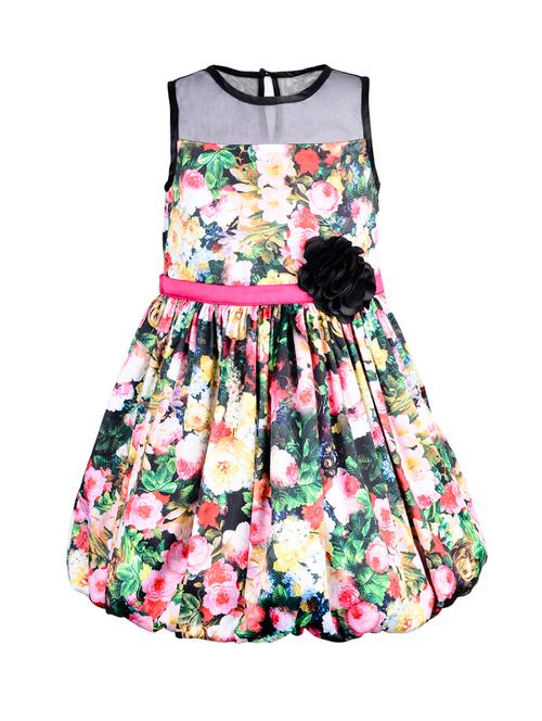 multi colored polyester frock - 14473428 - Very Small Image - 1