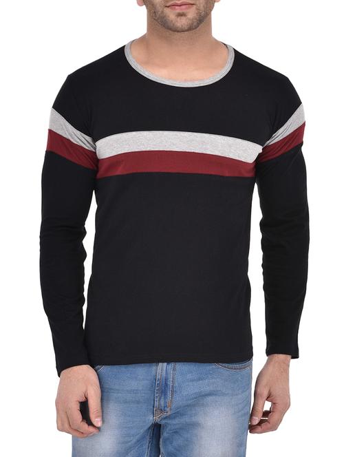 black cotton tshirt - 14474832 - Very Small Image - 1