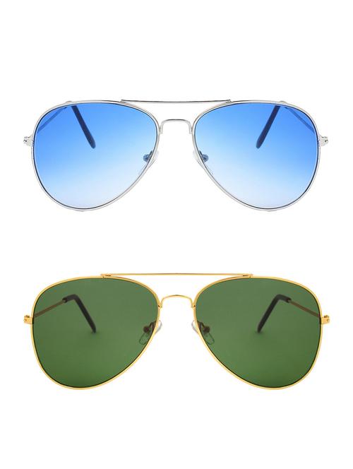 abner combo of two aviator sunglasses - 14476259 - Very Small Image - 1