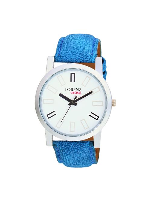 lorenz mk-1051a premium look blue watch for men - 14477690 - Very Small Image - 1