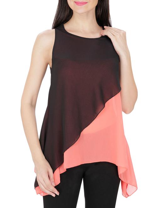 orange layered top - 14479544 - Very Small Image - 1